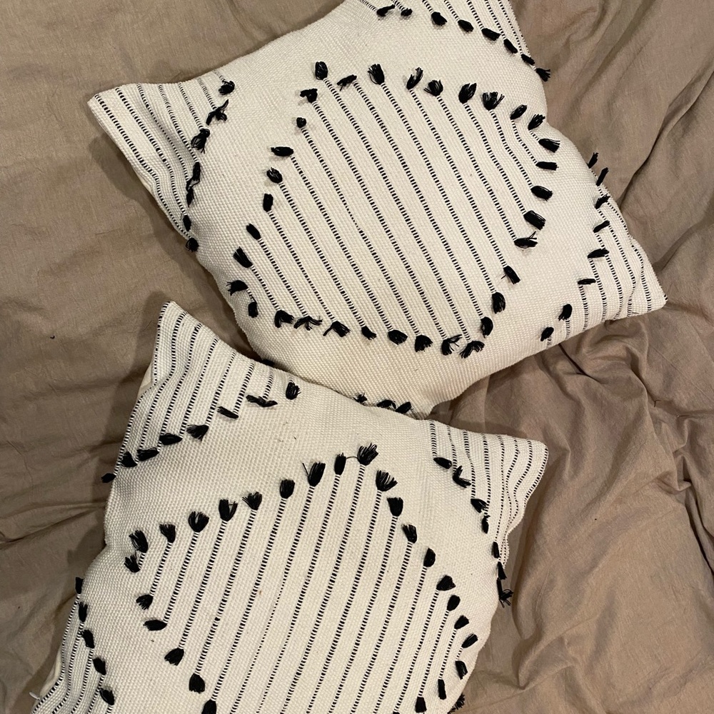 2 boho pillow (18 x 18)